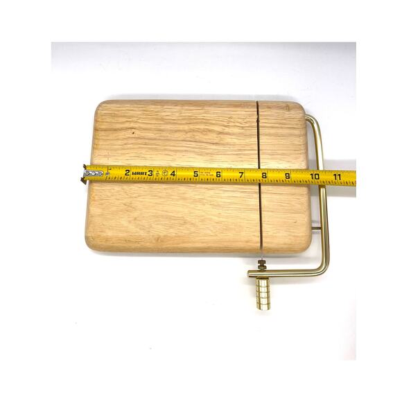 Goodwood Cheese Cutting Board with Wire Cutter Slice & Serve 10”x7” - Picture 4 of 5